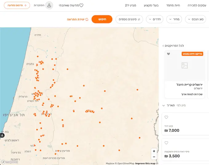 illegal Yad2 Listings