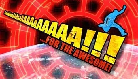 Aaaaa! for the Awesome! brand logo