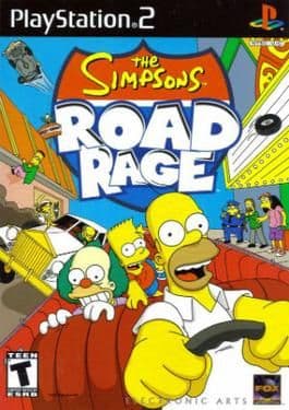 The Simpsons Road Rage logo