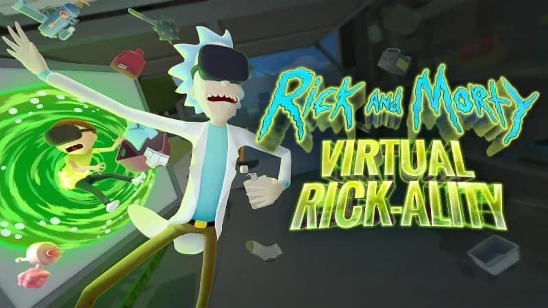 Rick & Morty Virtual Rick-ality brand logo